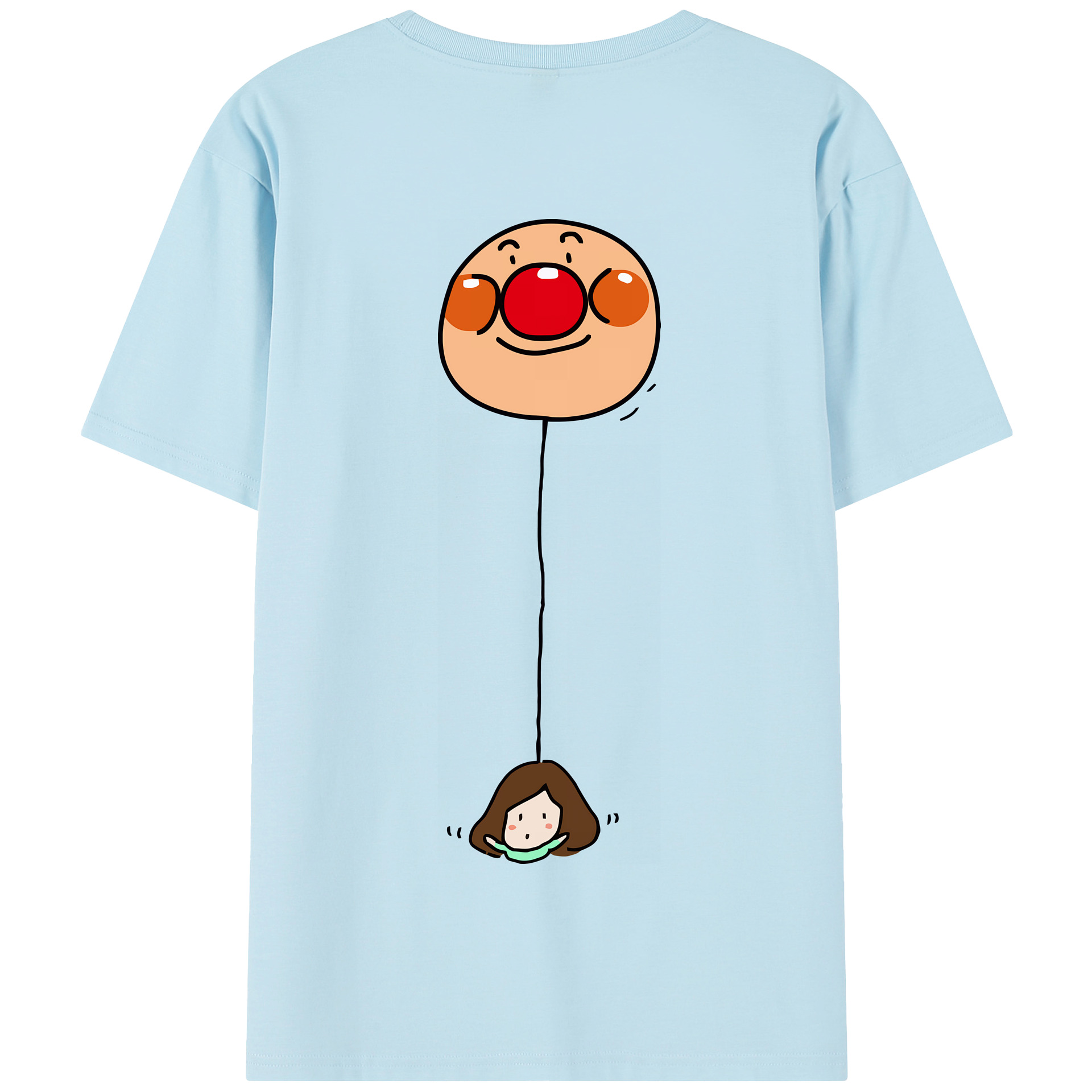 （画像用） アンパンマン Anpanman 綿100％半袖Tシャツ（背面プリント）